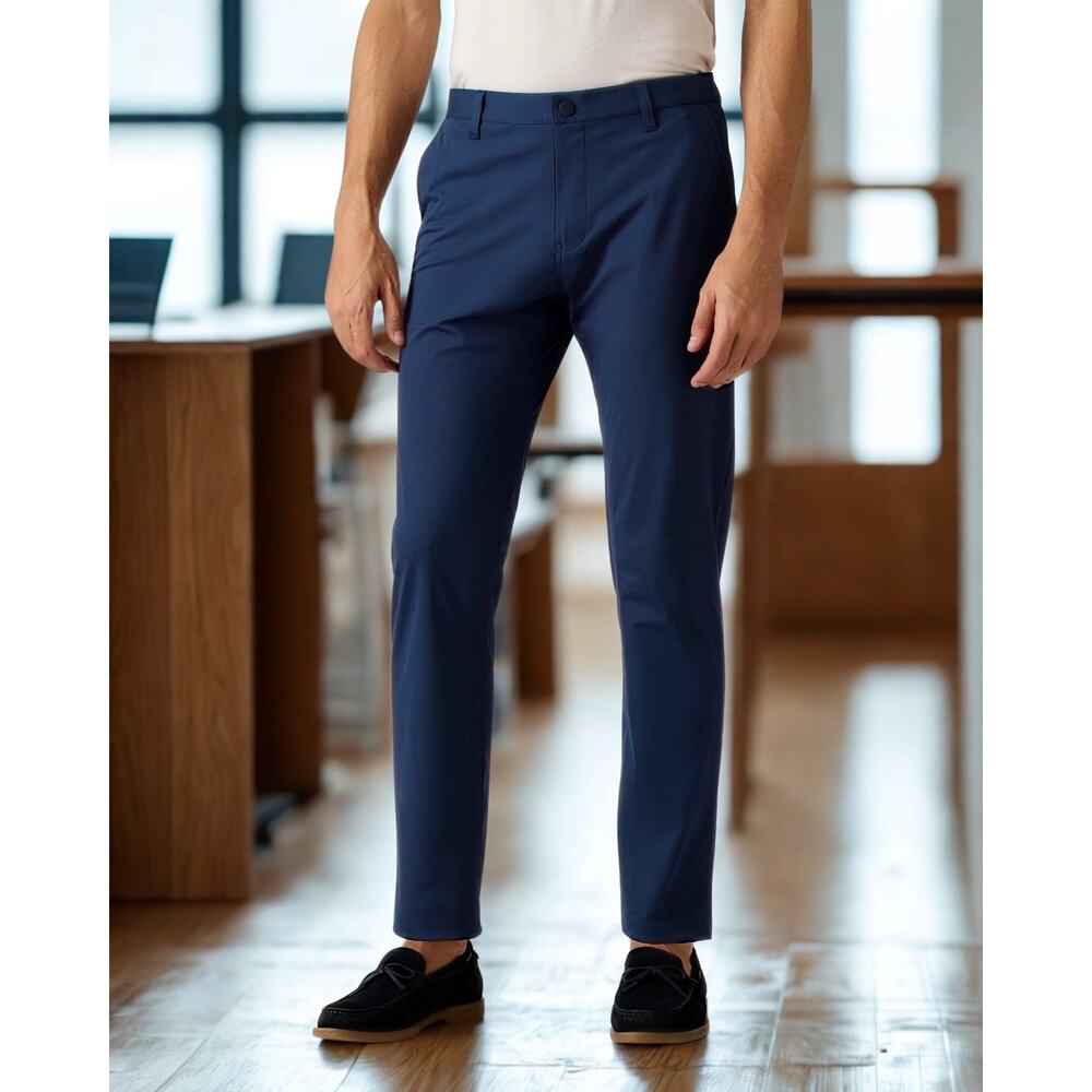 Rhone Commuter Classic Pant Blue 33x27 Performance Stretch Golf Chino NWOT - Picture 15 of 15